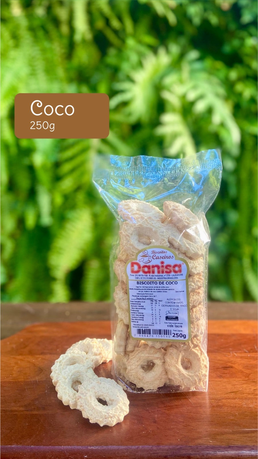 BISCOITO DE COCO