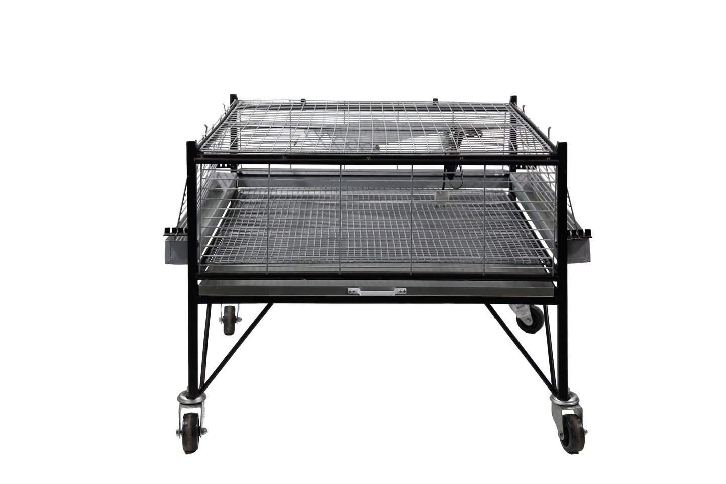 Base da Criadeira (CR03) para pintinhos/codornas p/ 1000 pintinhos med 75x80x55cm CR03A