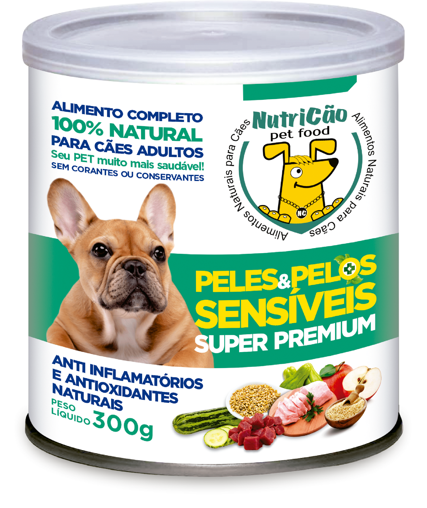 LINHA THERAPY PARA CÃES - PELES E PELOS SENSÍVEIS 300 GR