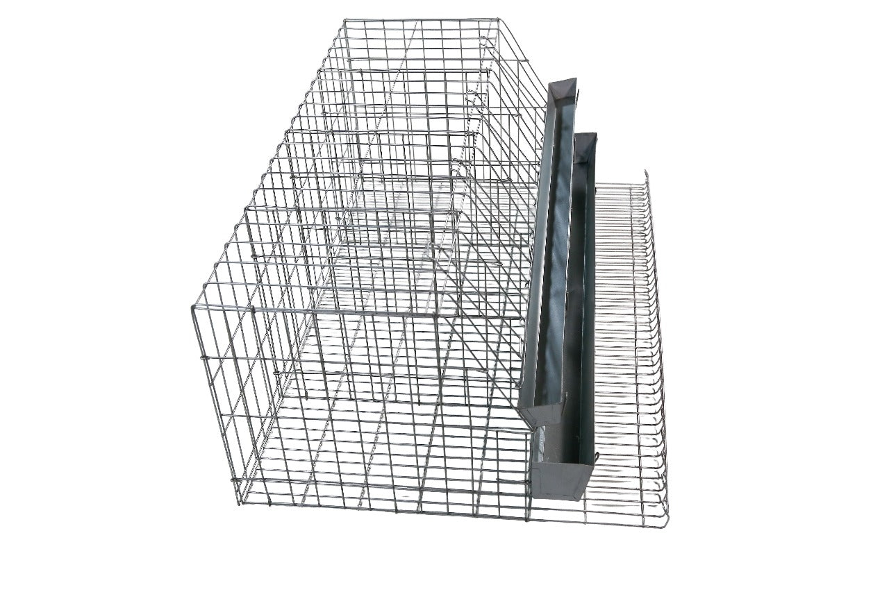 Gaiola para galinha de postura c/ 4 boxes, cap até 8 aves Med 100x67x40cm G09