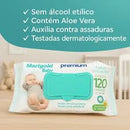 Kit 12 Lencinho Umedecido Marigold Camomila 120und Atacado
