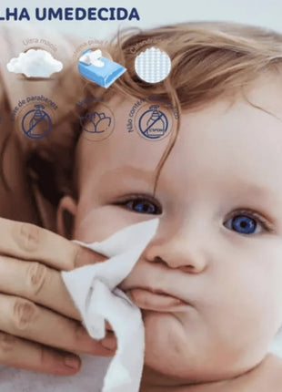 Kit 3 Toalhas Lencinho Umedecido Pocket Personalidade Baby 20 Unidades Cada Promoção