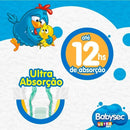 Fralda Descartável Babysec Ultrasec Galinha Pintadinha M Com 68 Unidades