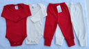 Kit Roupa De Bebê  4 Pçs 2 Body Manga Longa e 2 Mijão Culote