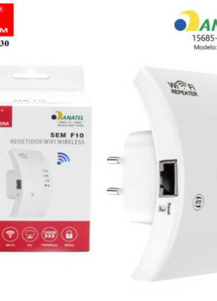 Repetidor de Sinal WiFi Kapbom KAP-X330B Amplificador de Internet Wireless