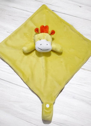 Naninha Quadrada Bichinho Soninho Bebê Fofa Macia