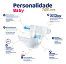 Fralda Personalidade Baby Total Care - Do P Ao Xxg - Econômica