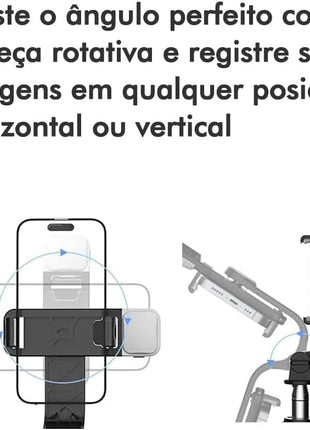 BASTAO DE SELFIE COM BT COM TRIPE COM LED HMASTON ZP22