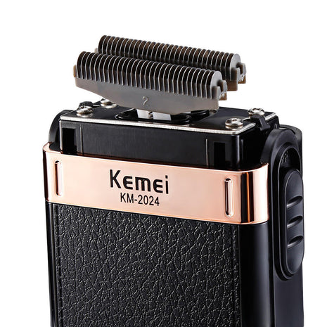 Barbeador Elétrico Kemei KM-2024 Recarregável