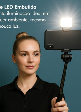 BASTAO DE SELFIE COM BT COM TRIPE COM LED HMASTON ZP22