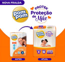 Fraldas Pom Pom Protek Proteção De Mãe P Ao Xxg Jumbo Barata