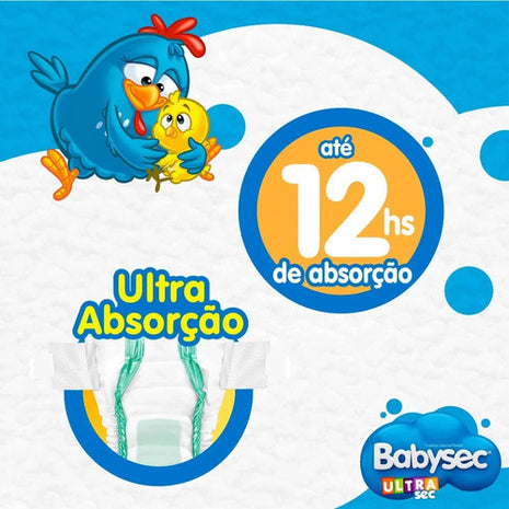 Fralda Babysec Ultrasec Galinha Pintadinha Escolha O Tamanho