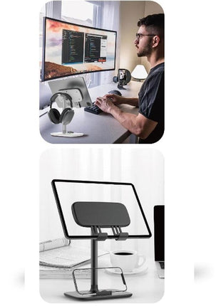 Suporte de Mesa para Tablet e Celular Tomate Regulável