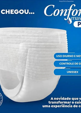 Fralda Geriátrica Descartável Confort Master Pants P Ao EG