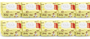 Kit 10 Toalha Lenço Umedecido Baby Star 1400 Und Com Tampa