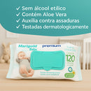 Kit 12 Pacotes 1440 Lencinho Umedecido Marigold Camomila 120und Atacado