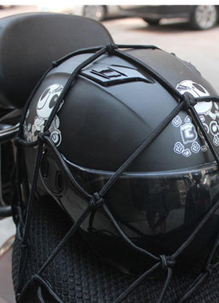 Rede Elástica de Carga para Moto 30x30cm com Ganchos