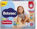 BABYSEC SHORTINHO MEGA