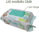 Kit 12 Lencinho Umedecido Marigold Camomila 120und Atacado