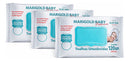 Kit 3 Lenços Umedecido Hipoalergênico 120un Marigold Premium