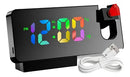 Relógio de Mesa com Projetor de Hora Kapbom KA7057