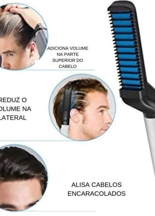 CHAPINHA DE ESCOVA DE CABELO MASCULINA LUKTON BL-367