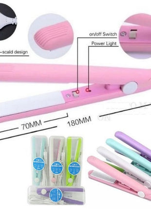 Chapinha de Cabelo Infantil Bivolt 110/220 Mini Portátil