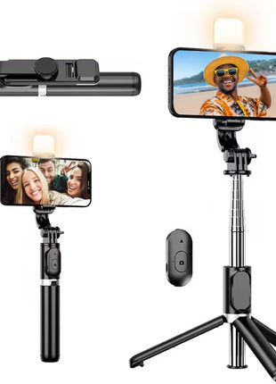 BASTAO DE SELFIE COM BT COM TRIPE COM LED HMASTON ZP22