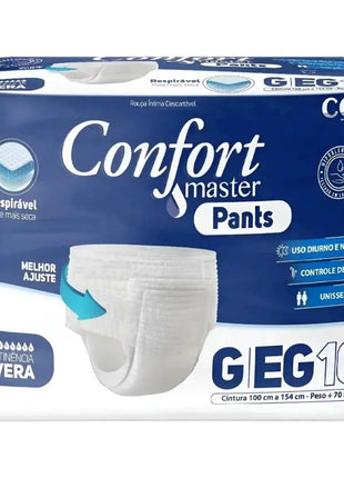 Fralda Geriátrica Descartável Confort Master Pants P Ao EG