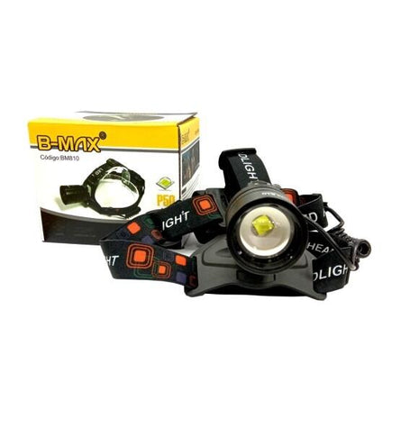Lanterna de Cabeça LED BMAX  para Camping Trilha Trabalho