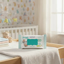 Kit 6 Toalha Lenço Umedecido Bebe Marigold Camomila 120und