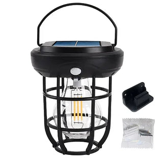 LUMINÁRIA LAMPIAO DE LED RECARREGÁVEL SOLAR COM SENSOR KREIZ KR501