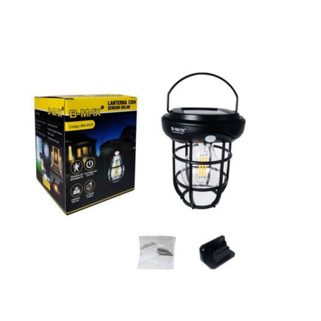 Luz Solar com Sensor Presença  Quintal Corredor Garagem