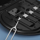 Kit Adaptador Portátil 3 em 1 USB Type-C e iOS