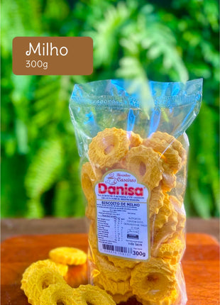 CAIXA COM 40Unidades  BISCOITO DE MILHO
