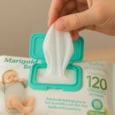 Kit 12 Pacotes 1440 Lencinho Umedecido Marigold Camomila 120und Atacado