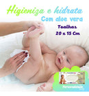 Lenço Umedecida Personalidade Baby Pacote 100 Unidades
