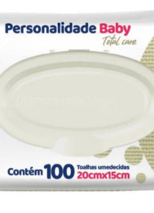 Lenço Umedecida Personalidade Baby Pacote 100 Unidades