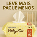 Toalha Lenço Umedecido Bebe Premium 140und Atacado Com Tampa