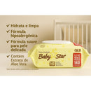 Toalha Lenço Umedecido Bebe Premium 140und Atacado Com Tampa