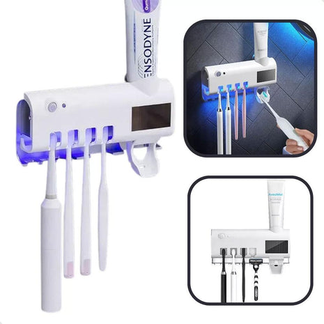 SUPORTE DISPENSER PORTA ESCOVA DE DENTES UV BMAX/OBERON/LUATEK