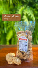 CAIXA COM 50Unidades  BISCOITO DE AMENDOIM