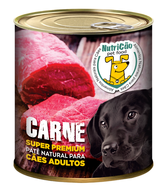 PATÊ DE CARNE SUPER PREMIUM - CÃES ADULTOS 280g