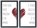 753 - QUADRO DUPLO MOLDURAS LAQ.