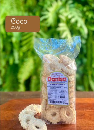 CAIXA COM 50Unidades  BISCOITO DE COCO