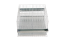 CD02 - Gaiola p/ codorna postura c/ 2 boxes, p/20 aves, c/ bandeja