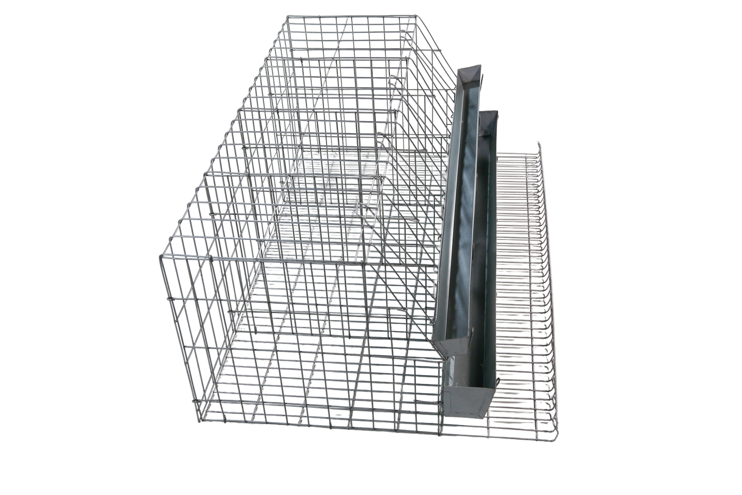 Gaiola para galinha de postura com 4 boxes, capacidade para até 8 aves 100 X 67 X 40 CM. G09