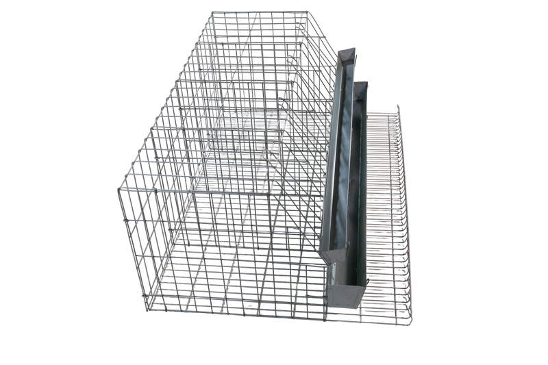 Gaiola para galinha de postura com 4 boxes, capacidade para até 8 aves 100 X 67 X 40 CM. G09