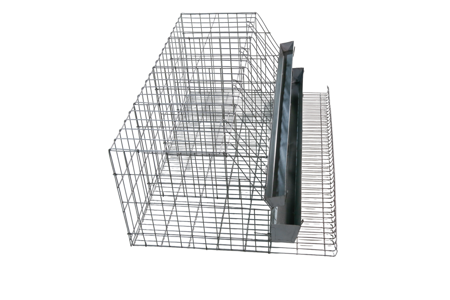 Gaiola para galinha de postura com 4 boxes, capacidade para até 8 aves 100 X 67 X 40 CM. G09