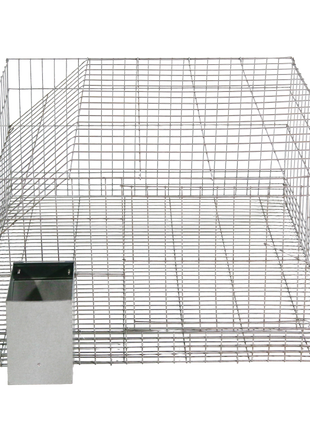 C02 - Gaiola p/coelhos med. 60x80x45cm, c/Comedouro em ch.galvanizada